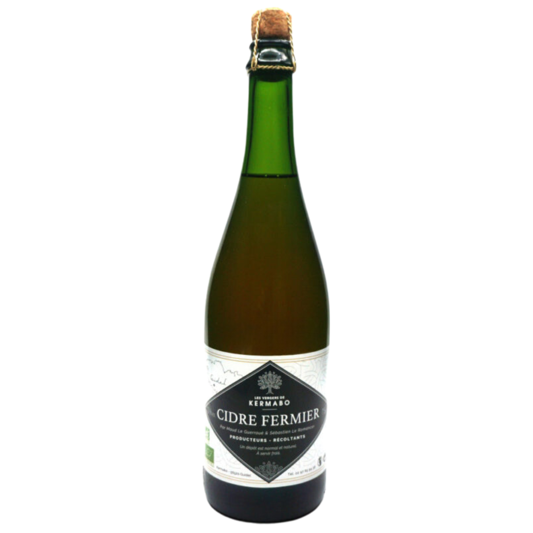 Cidre de Bretagne fermier