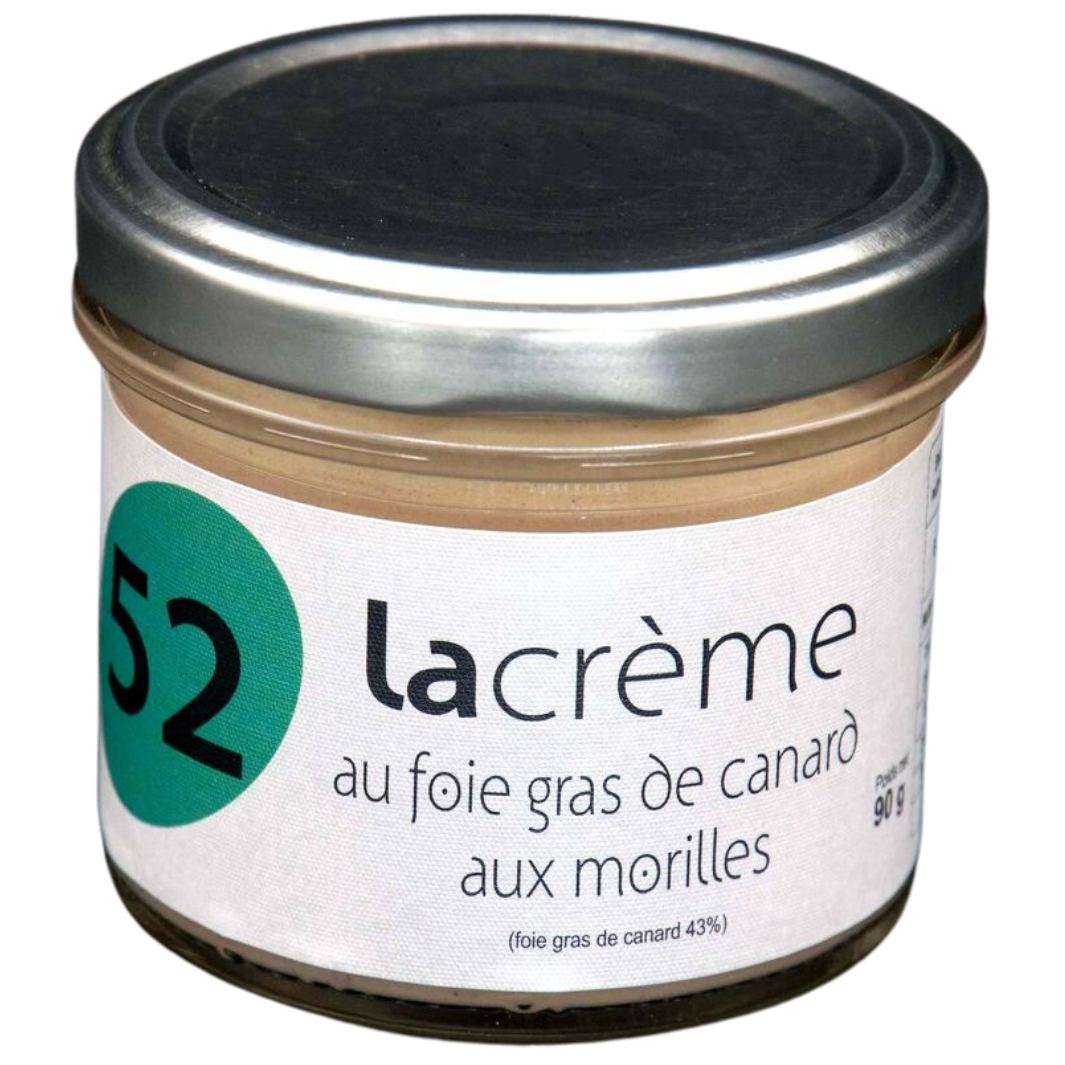 Entenstopflebercreme mit Morcheln