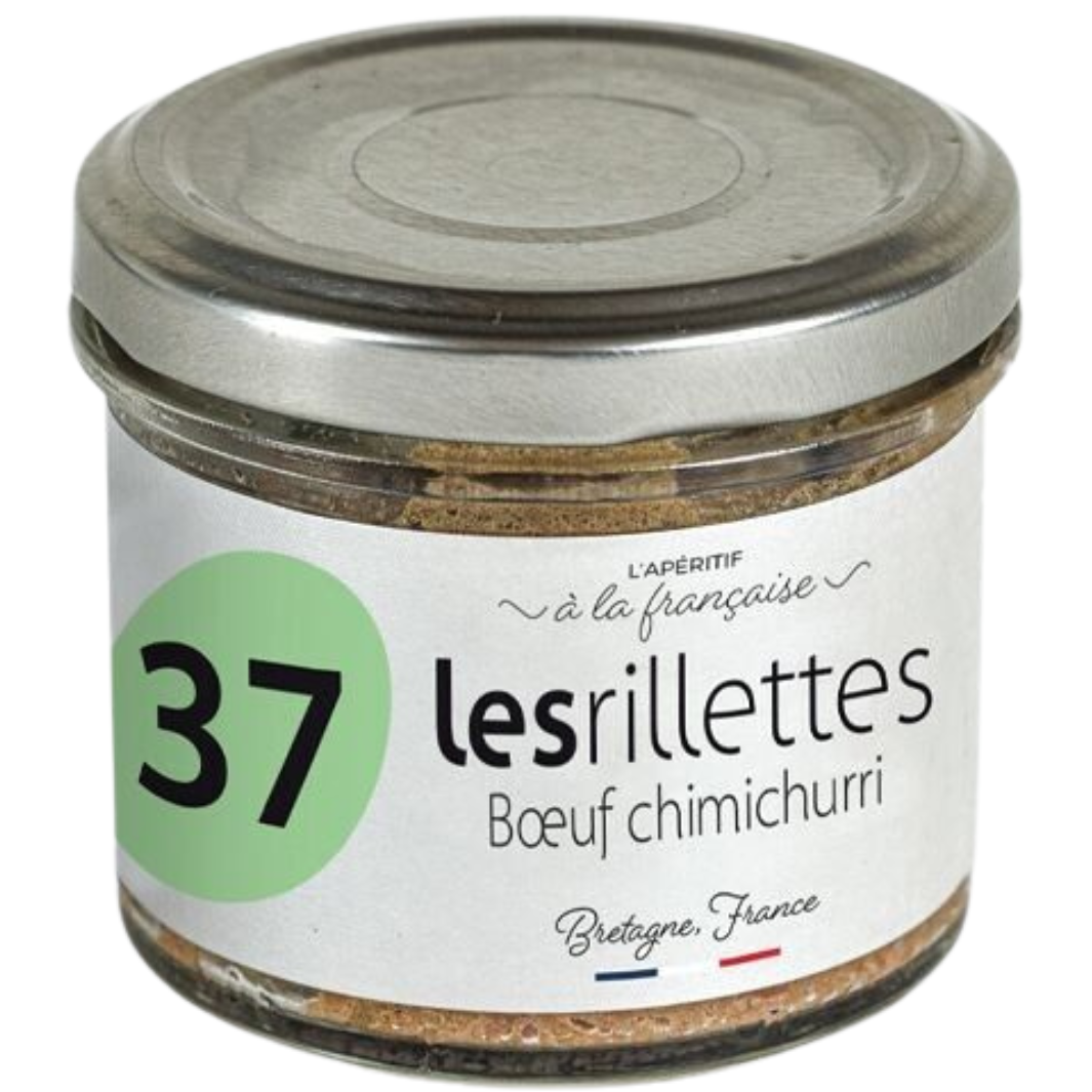 Rillettes vom Rind mit Chimichurri