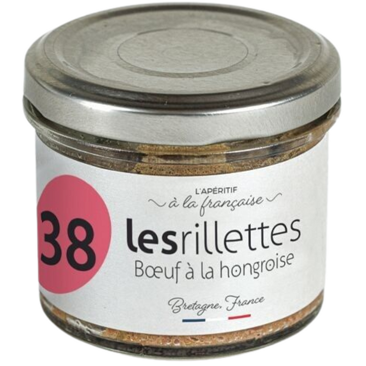 Rillettes vom Rind Ungarischer Art