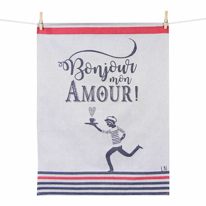 Küchentuch "BONJOUR MON AMOUR"
