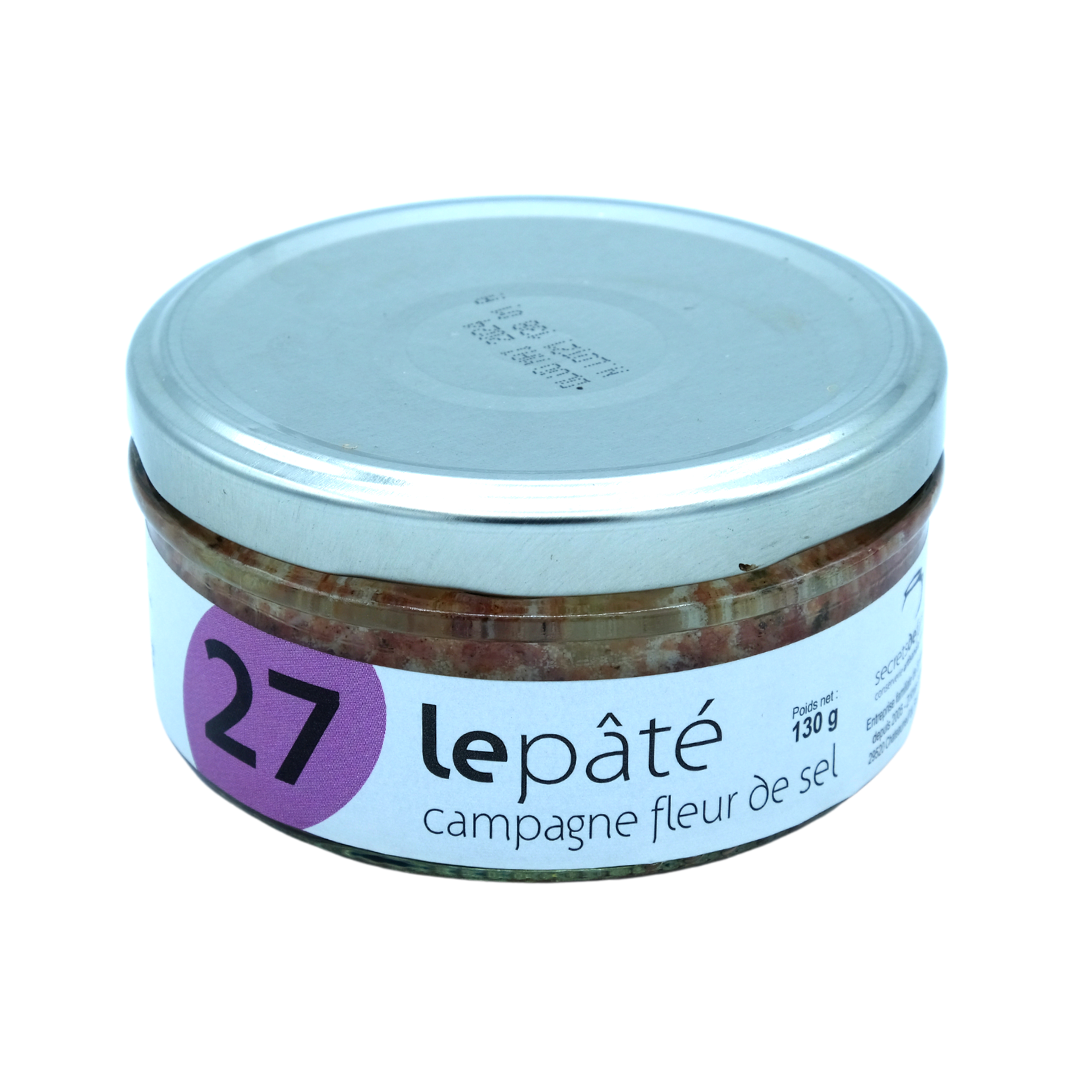 Bretonische Landpastete mit Salzblume aus Guérande