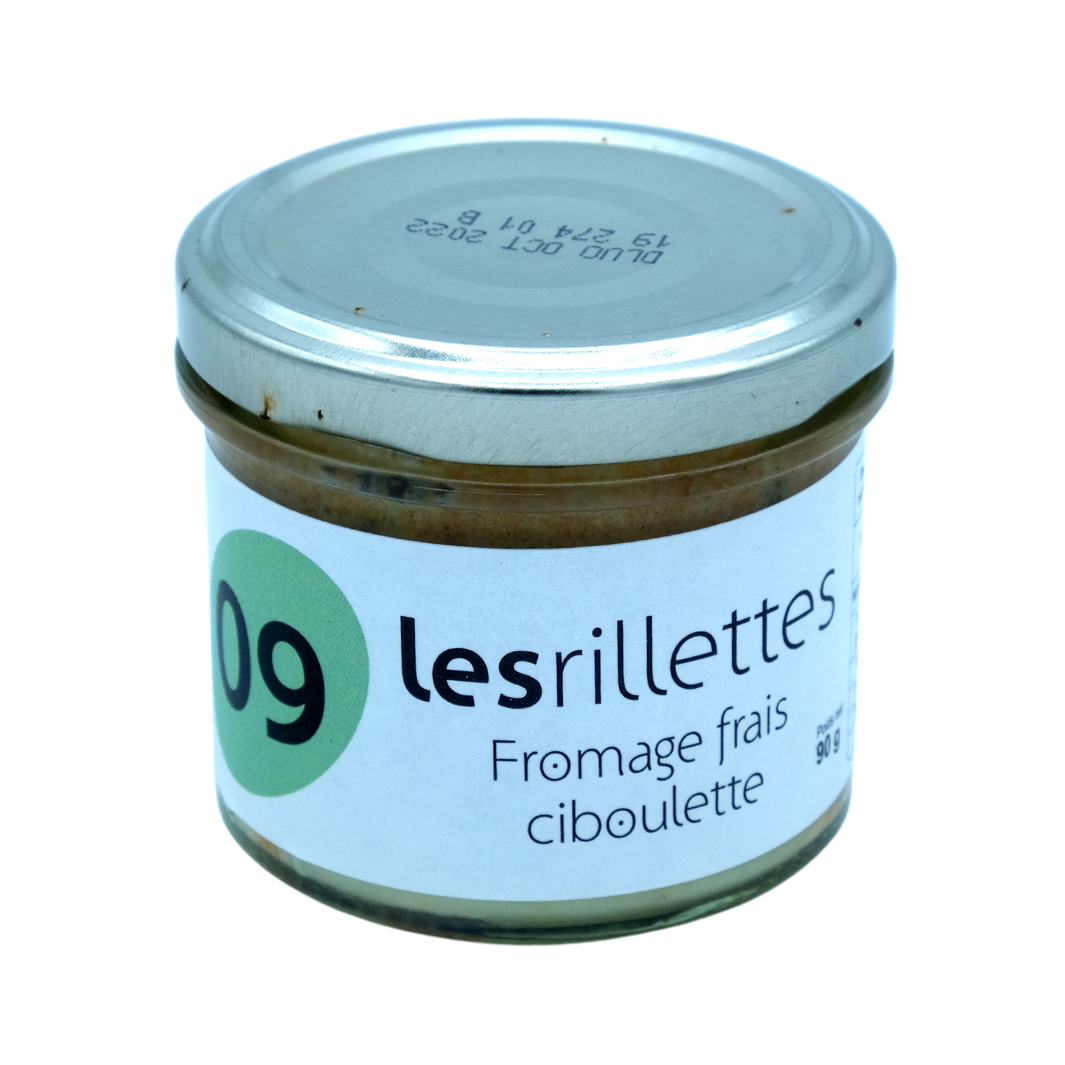 Rillettes vom Schwein mit Frischkäse und Schnittlauch