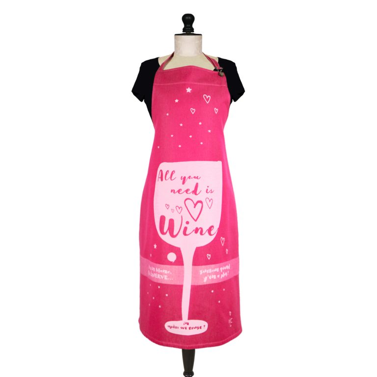 Schürze "ALL YOU NEED IS WINE"