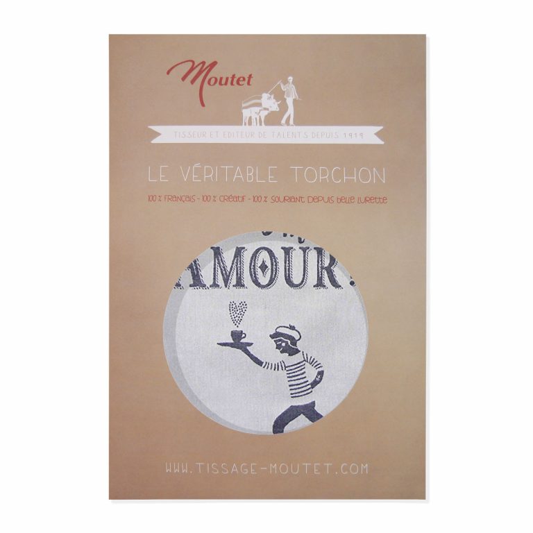 Küchentuch "BONJOUR MON AMOUR"