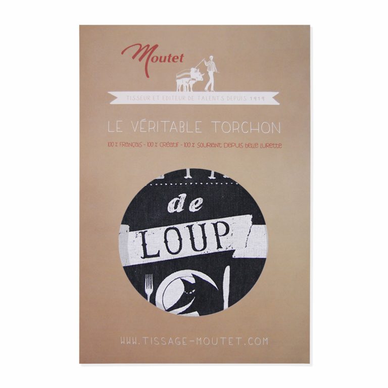 Küchentuch "FAIM DE LOUP"